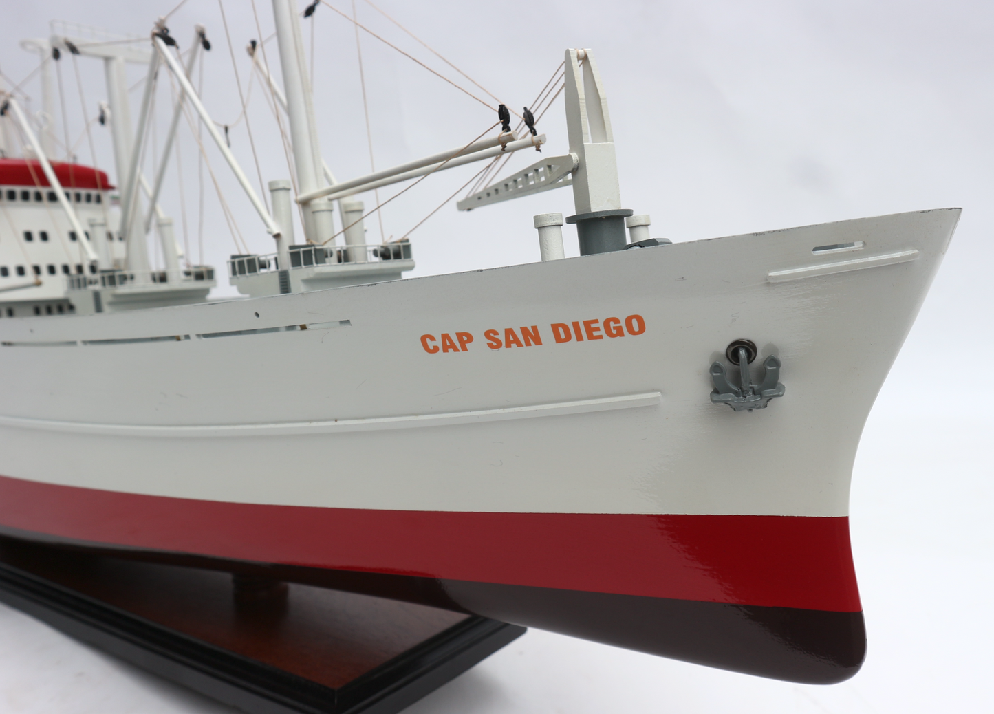 CAP SAN DIEGO / maqueta de barco / hecho a mano / Compass Models