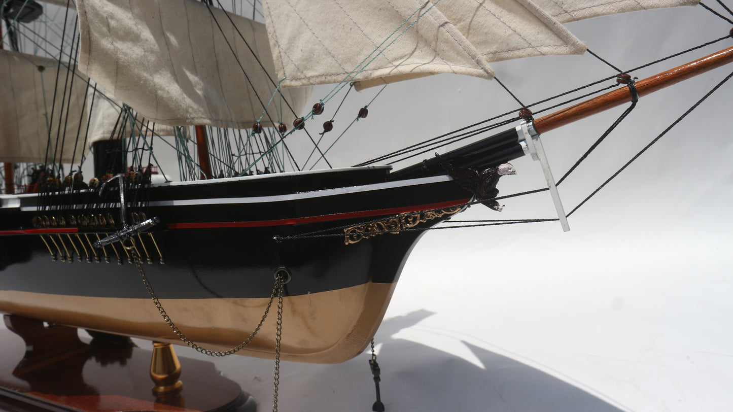 USS POWHATAN / modelo de barco / hecho a mano / Compass Models
