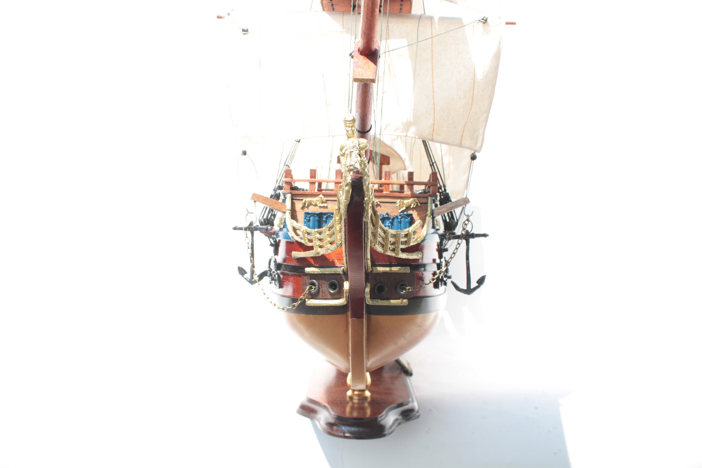 HMS BELLONA / shipmodel / handmade / Compass Models
