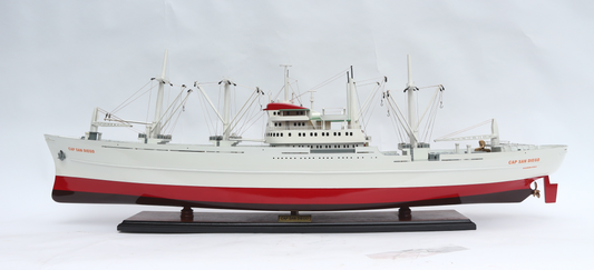 CAP SAN DIEGO / maqueta de barco / hecho a mano / Compass Models