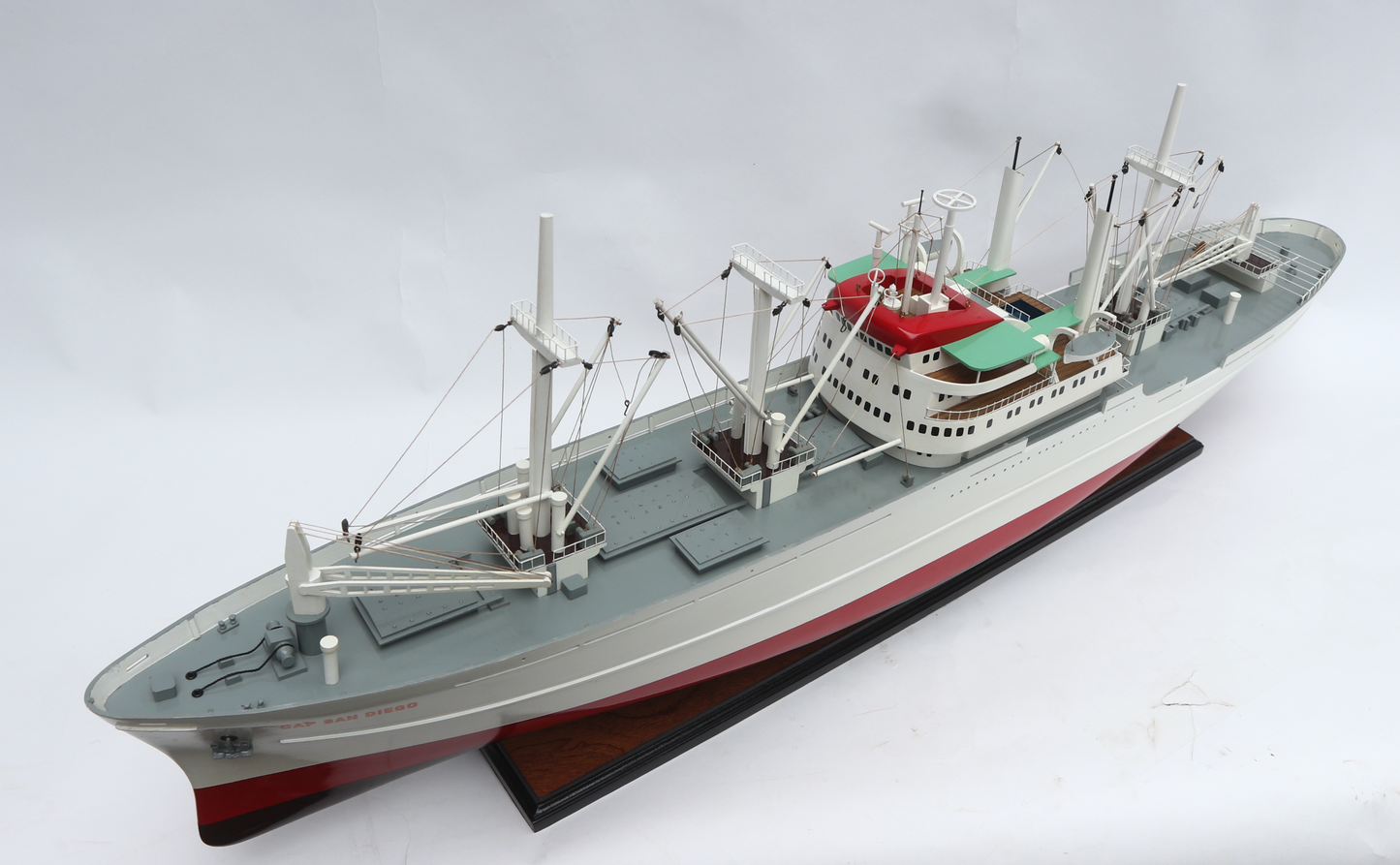 CAP SAN DIEGO / maqueta de barco / hecho a mano / Compass Models