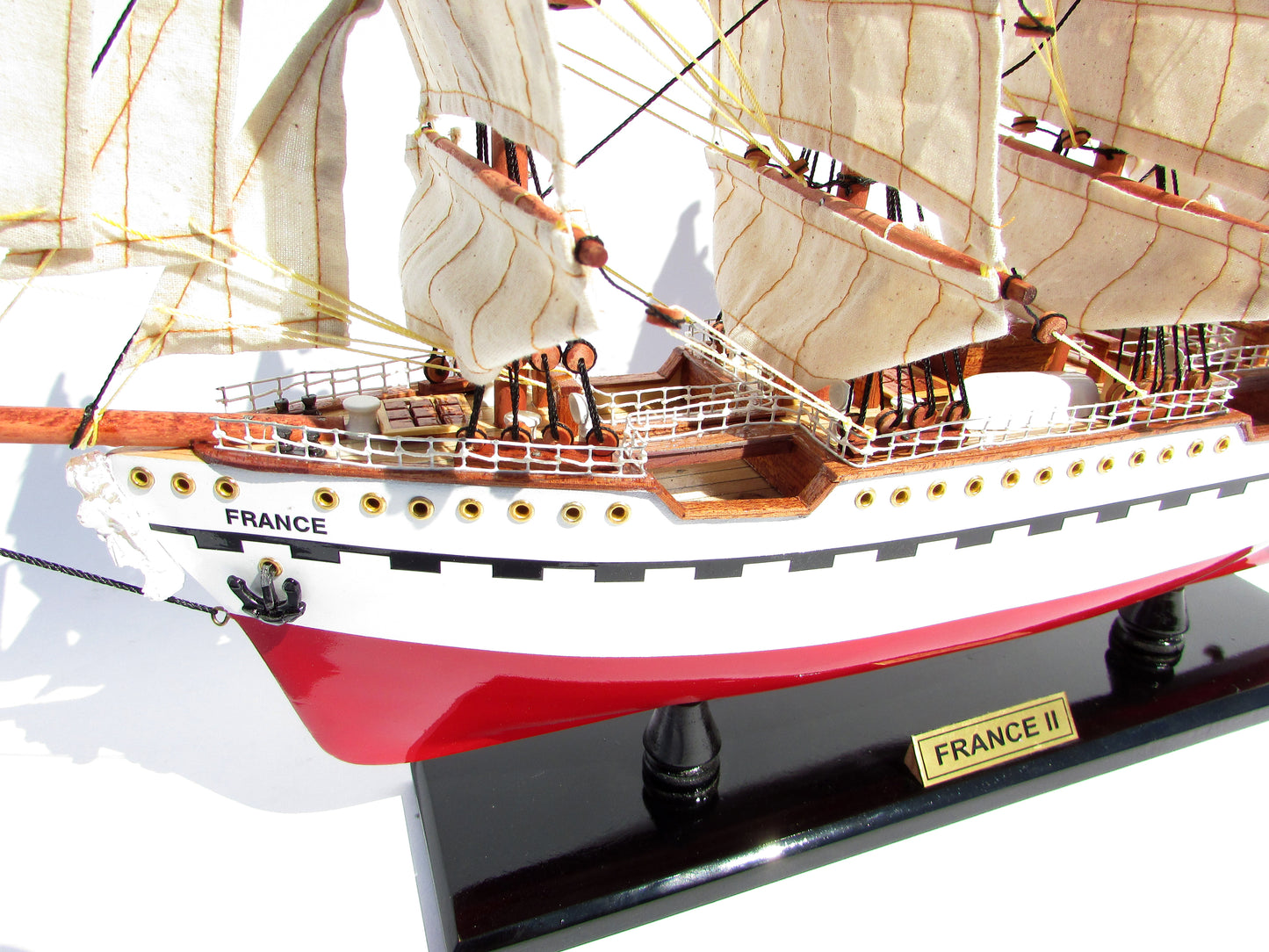 FRANCE II / ship model / handmade / Compass Models