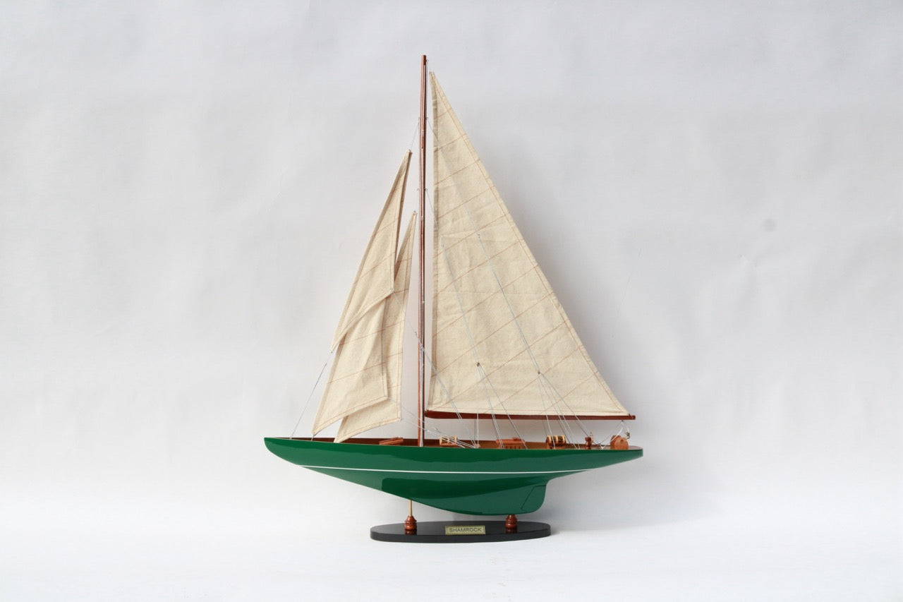 SHAMROCK / ship model / handmade / Compass-Models