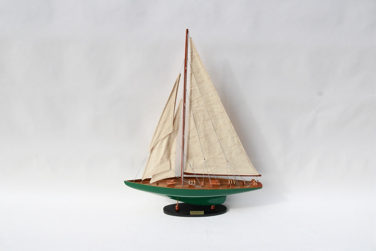 SHAMROCK / ship model / handmade / Compass-Models