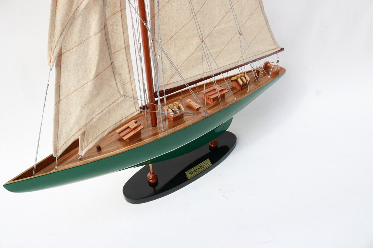 SHAMROCK / ship model / handmade / Compass-Models