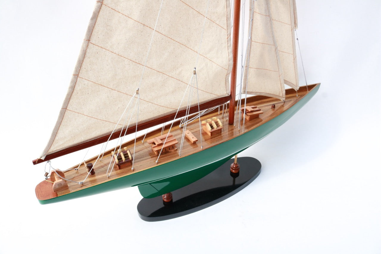 SHAMROCK / ship model / handmade / Compass-Models