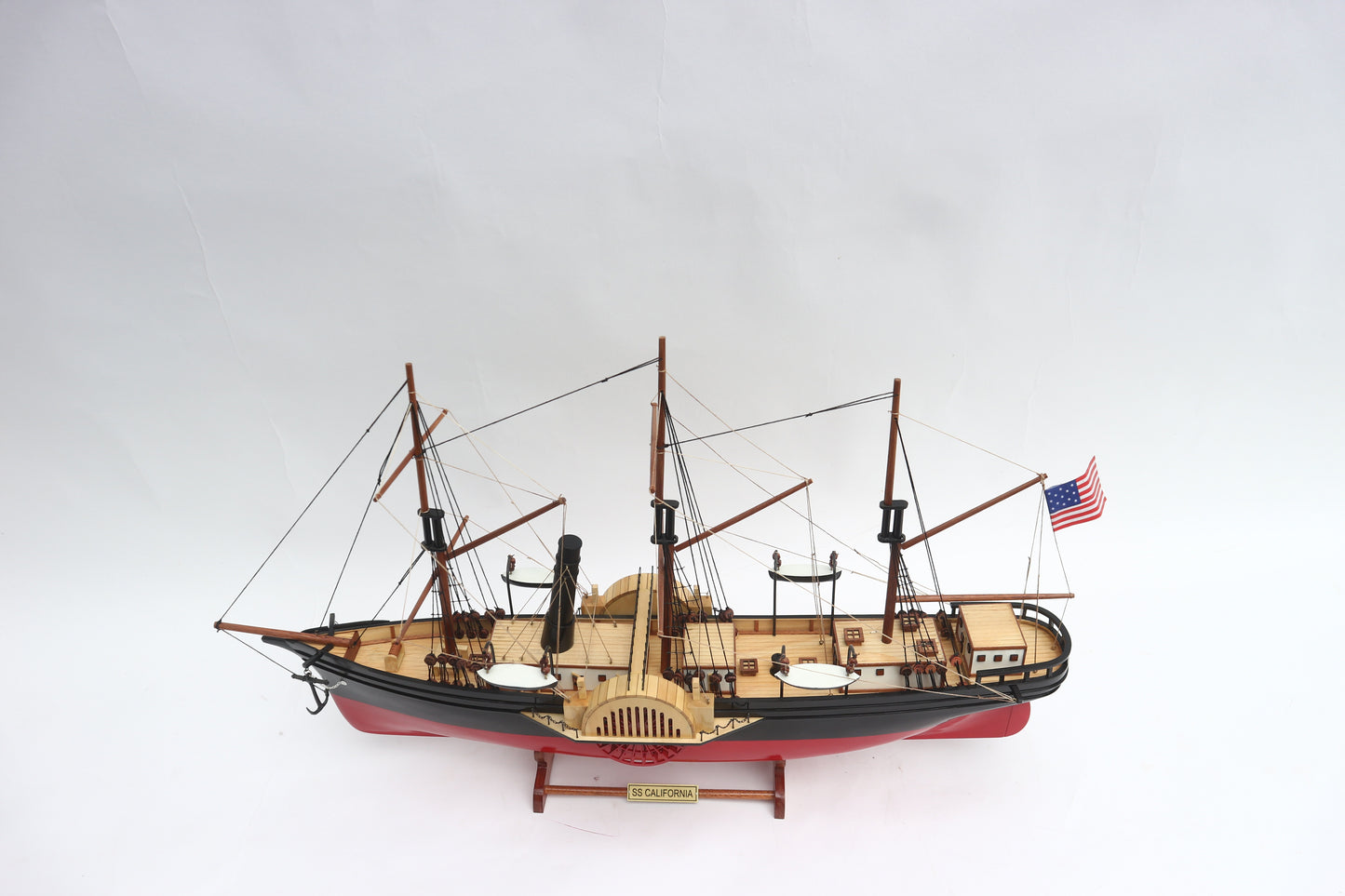 SS CALIFORNIA / ship model / handmade / Compass models