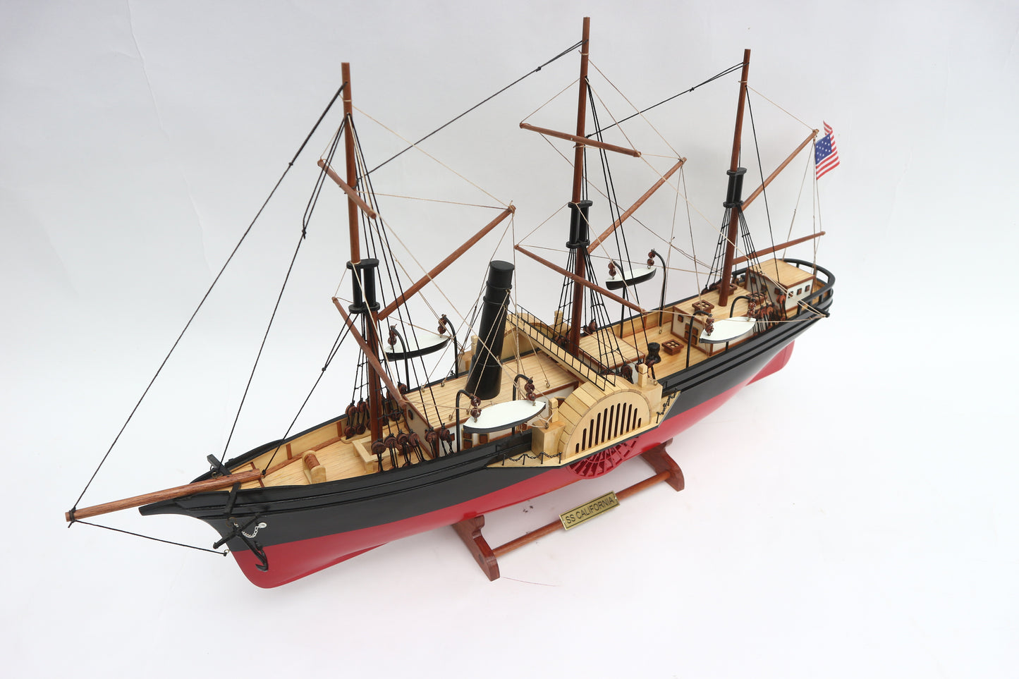 SS CALIFORNIA / ship model / handmade / Compass models