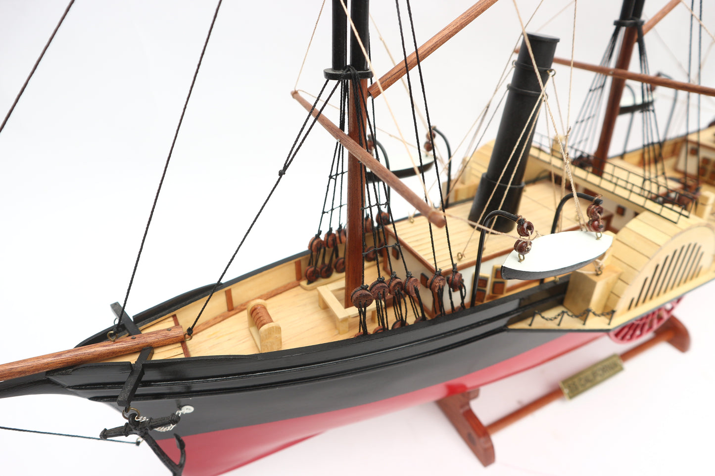 SS CALIFORNIA / ship model / handmade / Compass models