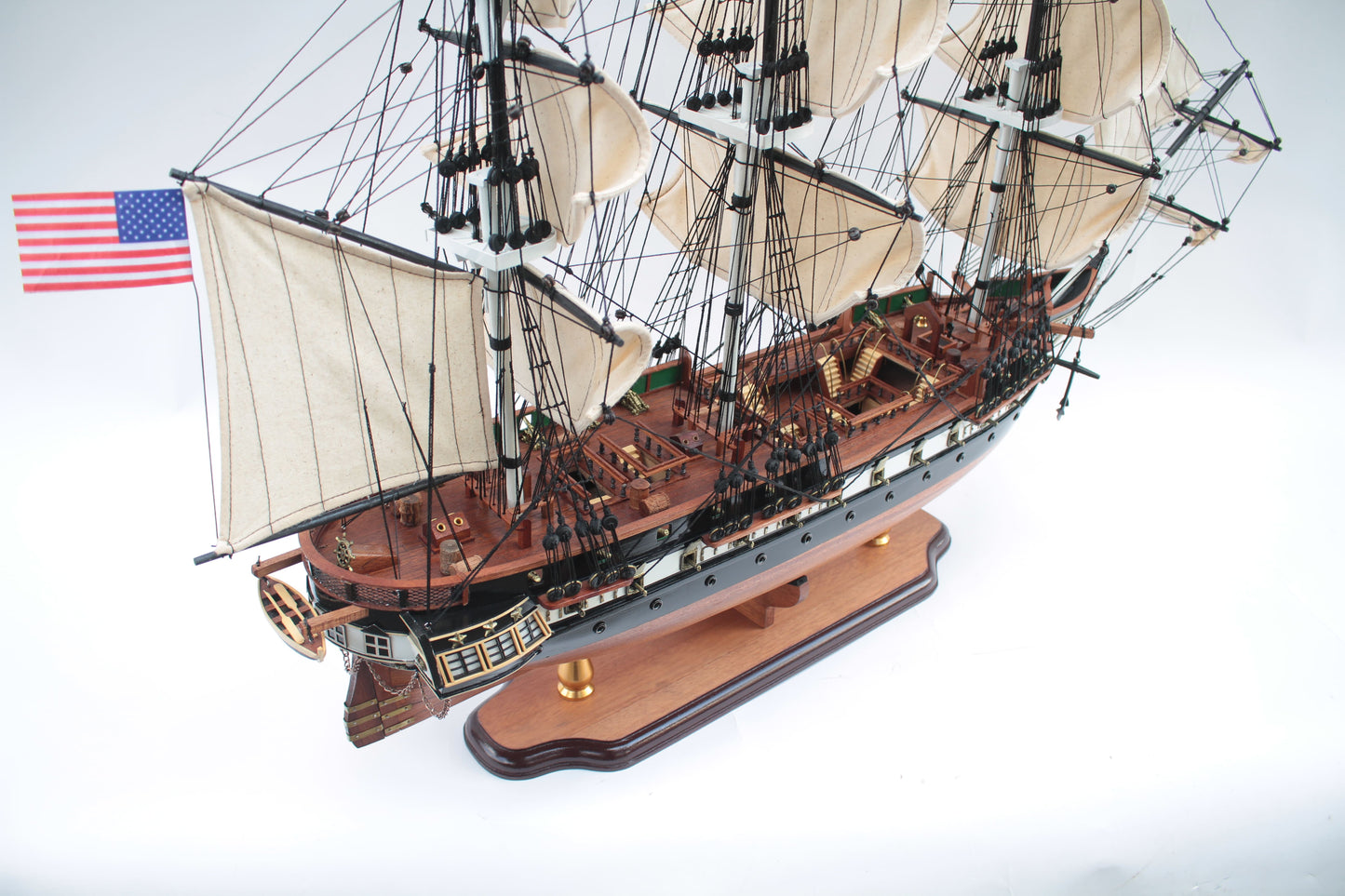 USS CONSTELLATION / ship model / handmade / Compass Models