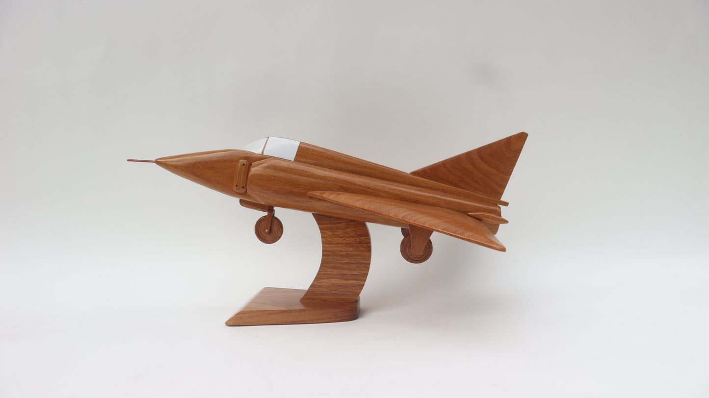 CONVAIR F102 wooden model / handmade / compass models