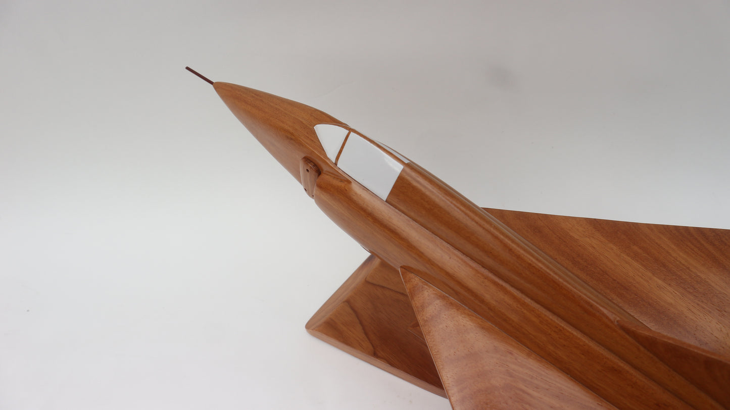 CONVAIR F102 wooden model / handmade / compass models