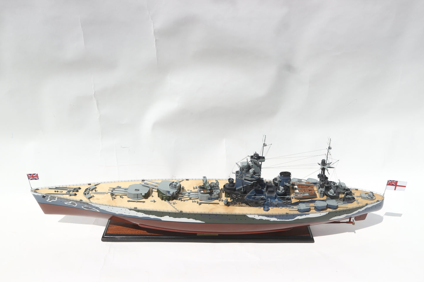 HMS RODNEY / ship model / handmade / Compass Models