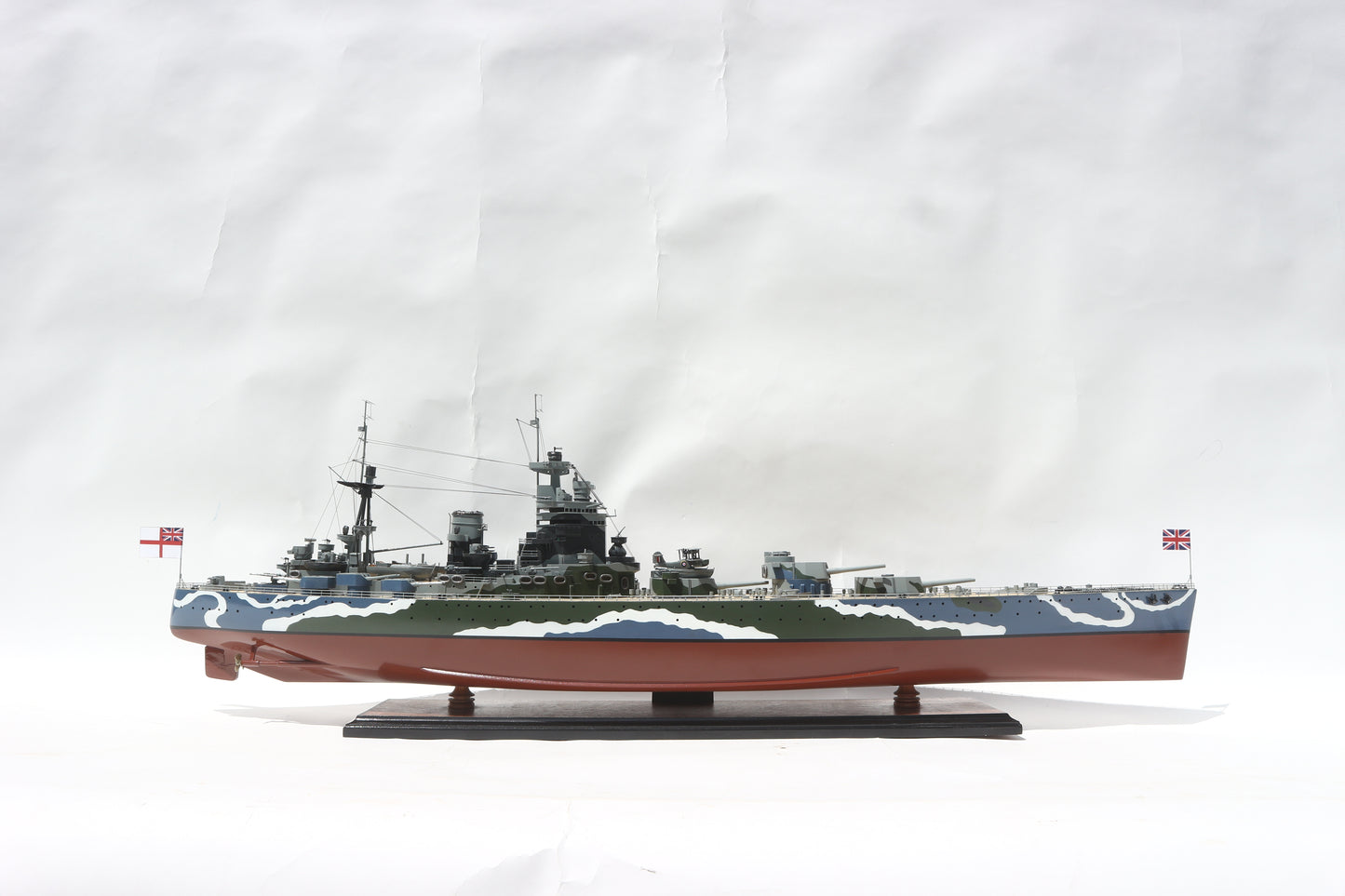 HMS RODNEY / ship model / handmade / Compass Models