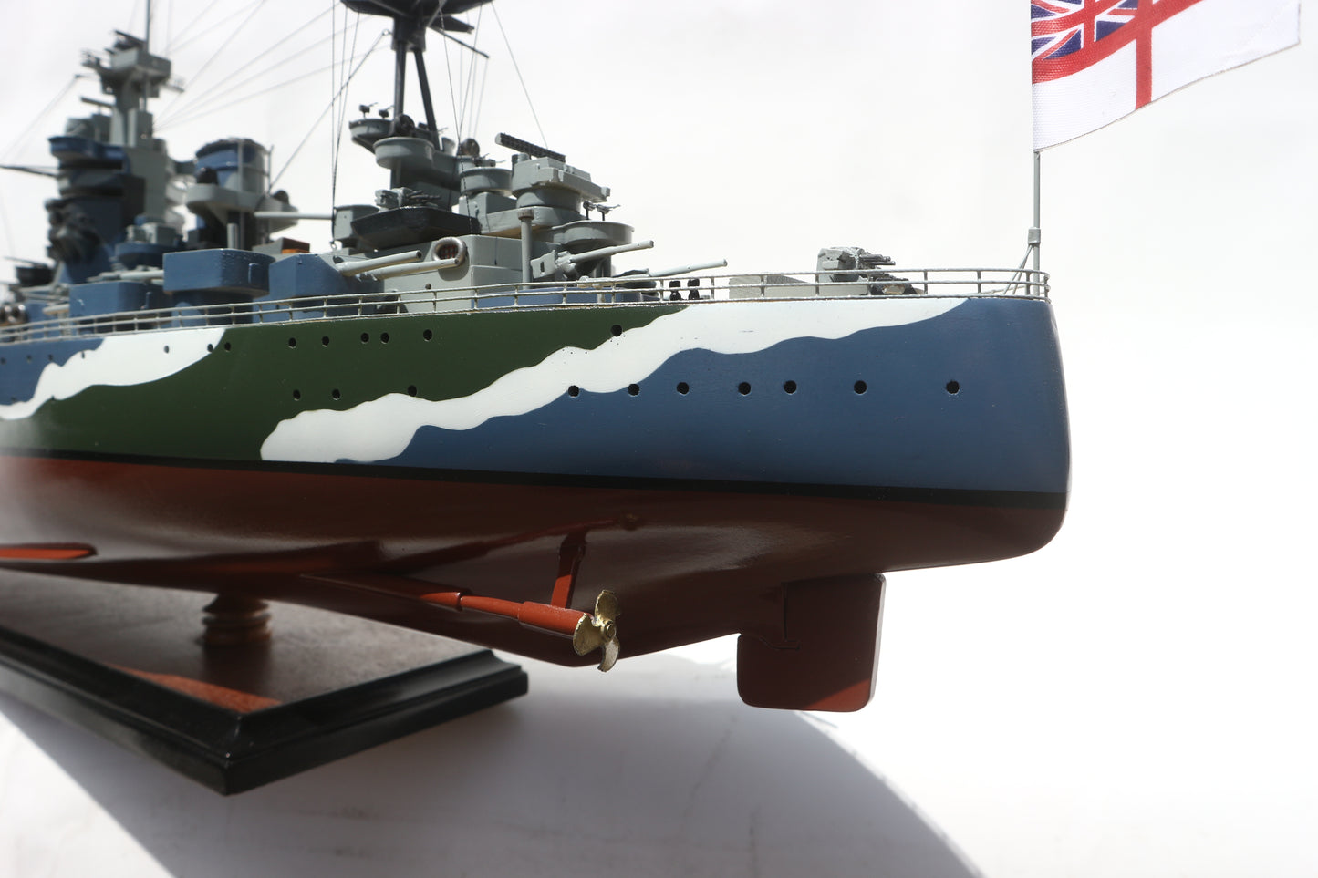 HMS RODNEY / ship model / handmade / Compass Models