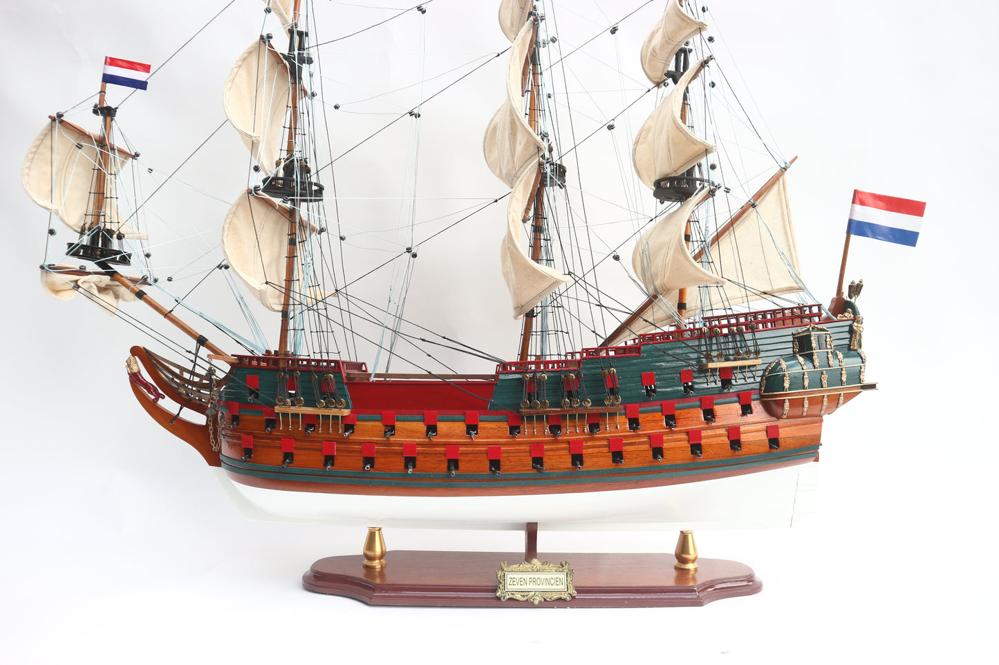 ZEVEN PROVINCIEN / ship model / handmade / Compass Models