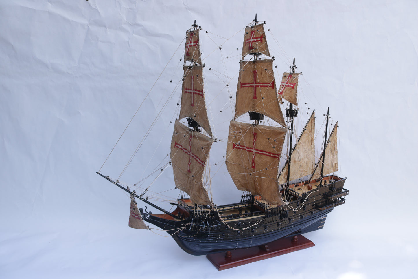 PORTUGUESE MYTOS BLACK / shipmodel / handmade / Compass Models 