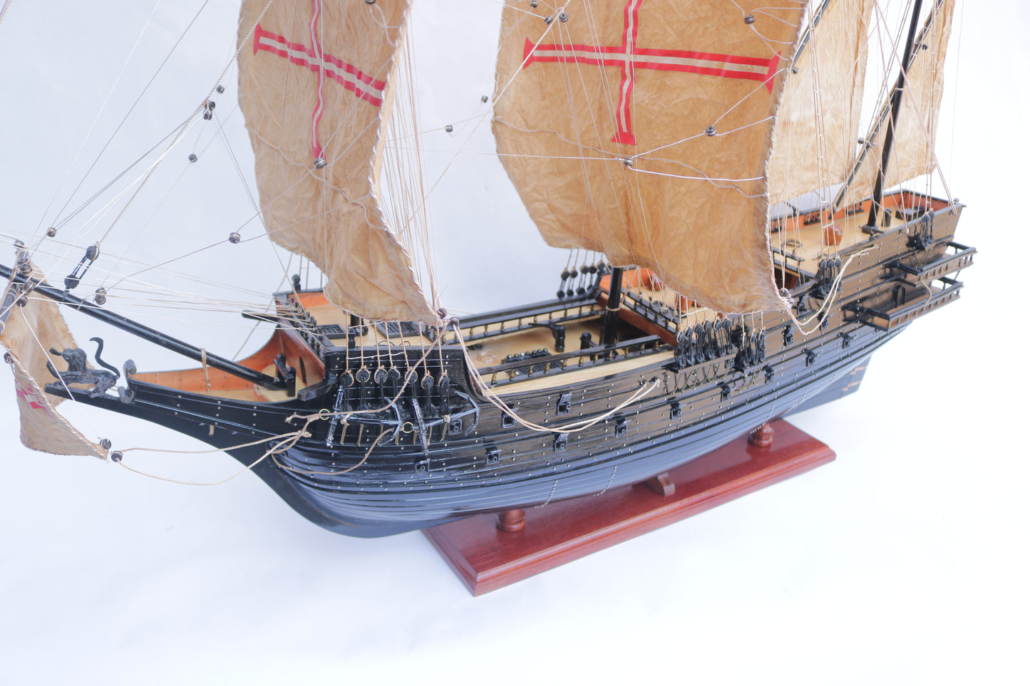 PORTUGUESE MYTOS BLACK / shipmodel / handmade / Compass Models 