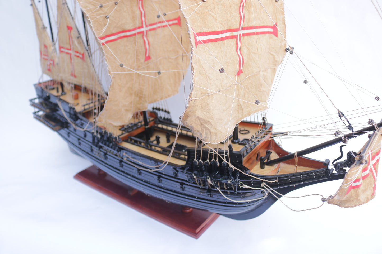 PORTUGUESE MYTOS BLACK / shipmodel / handmade / Compass Models 