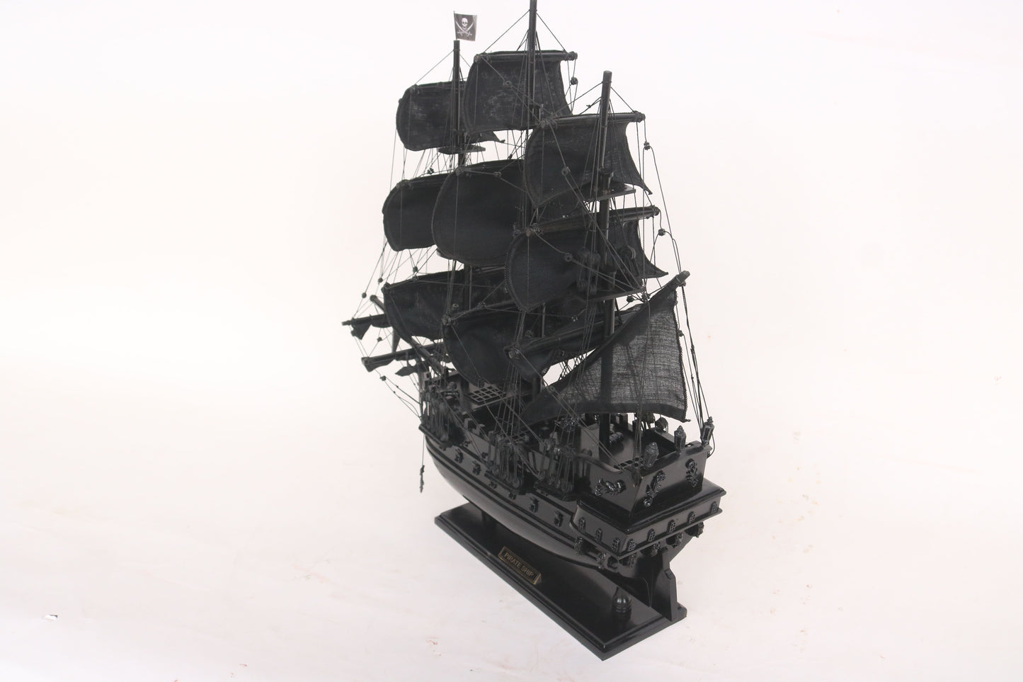 PIRATE BLACK1 / / ship model / handmade / Compass Models