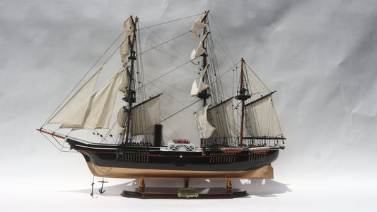 USS POWHATAN / ship model / handmade / Compass Models