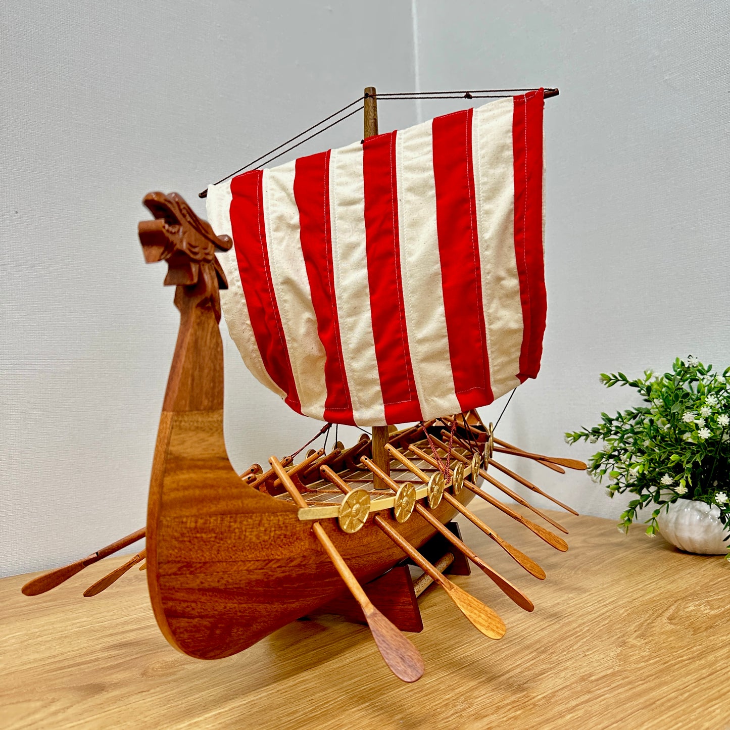 DRAKKAR VIKING / ship model / handmade / Compass Models