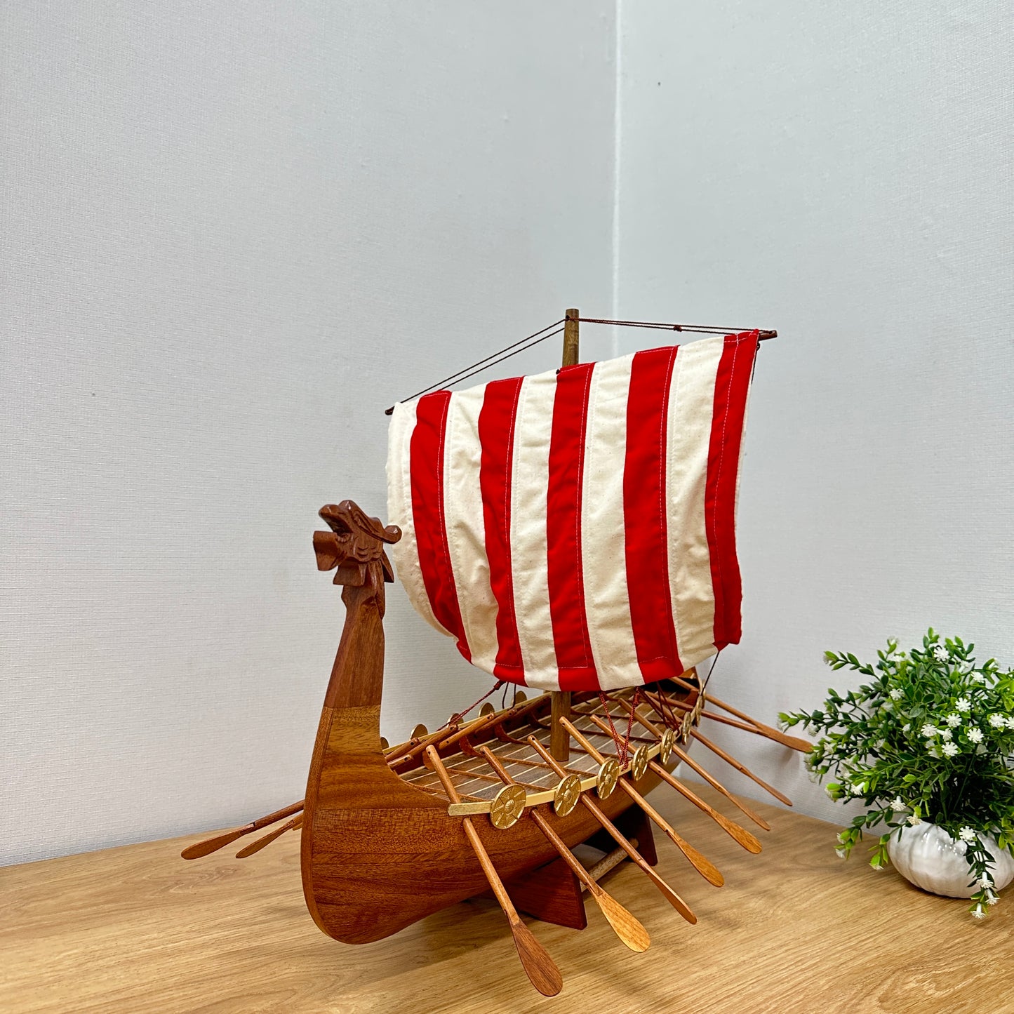 DRAKKAR VIKING / ship model / handmade / Compass Models