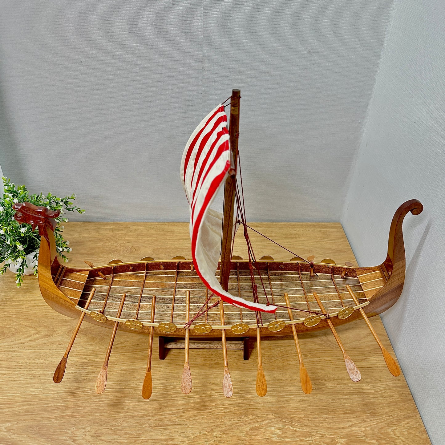 DRAKKAR VIKING / ship model / handmade / Compass Models