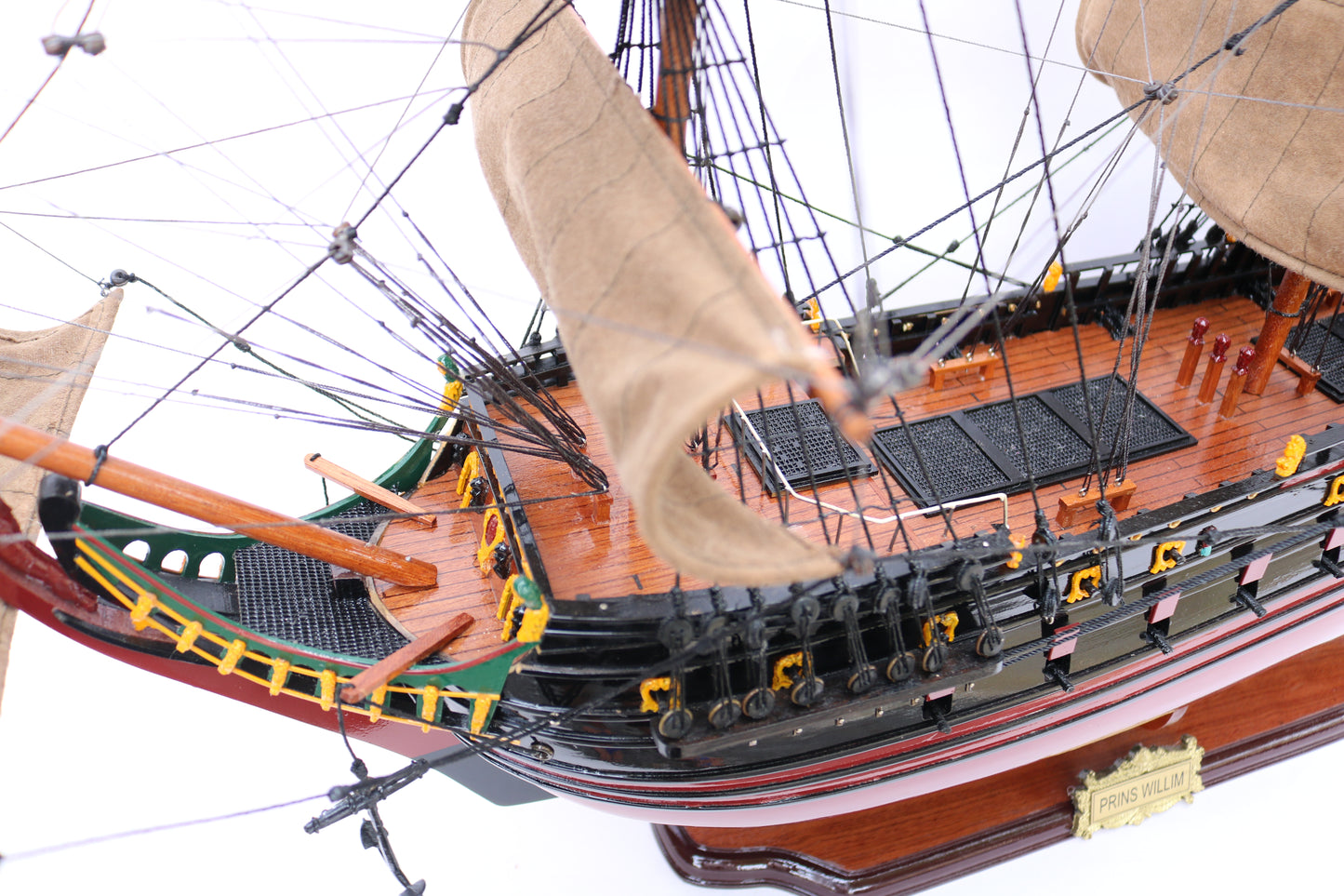 PRINS WILLIM / ship model / handmade / Compass Model