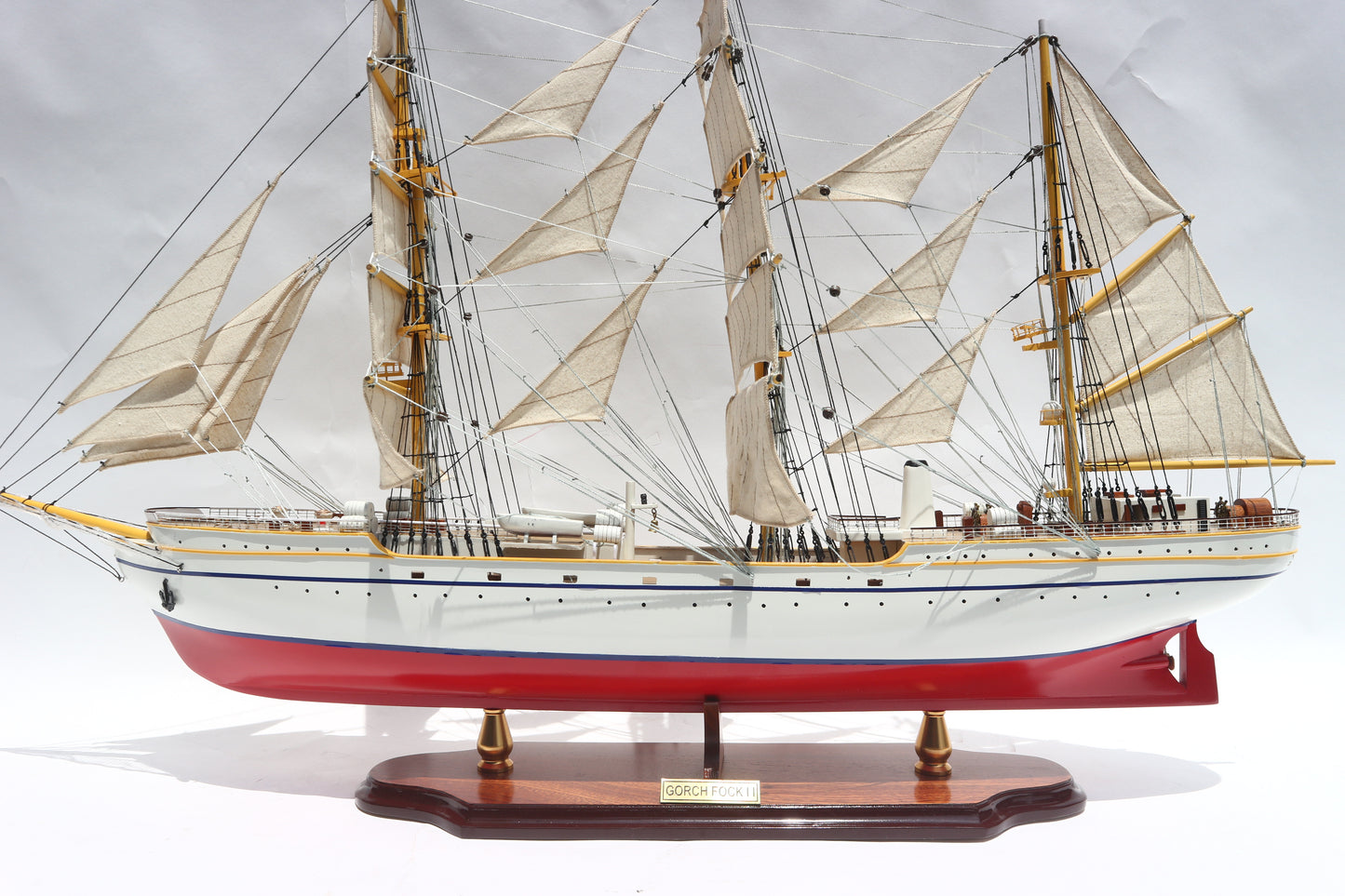 GORCH FOCK II / ship model / handmade / Compass Models