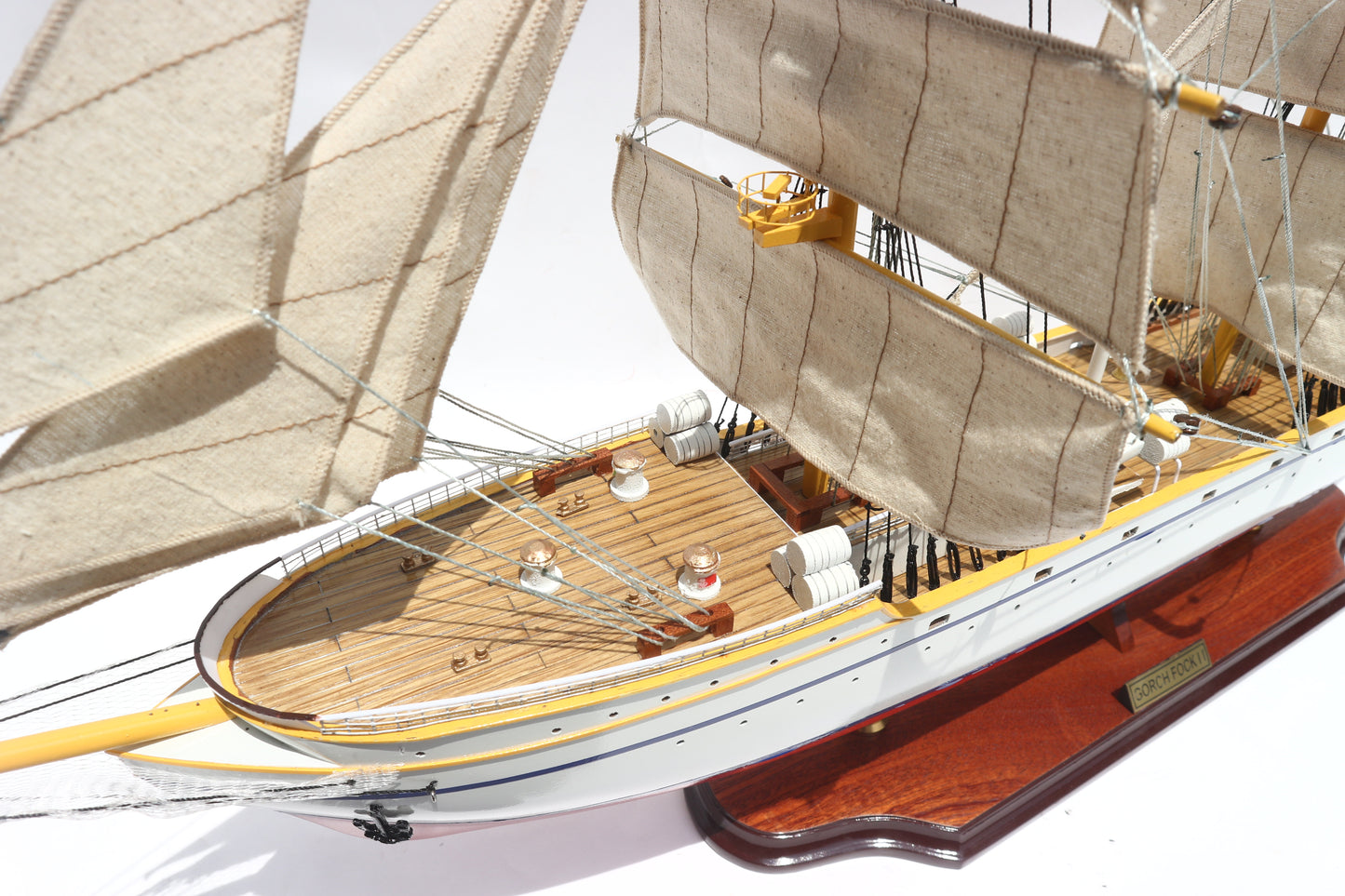 GORCH FOCK II / ship model / handmade / Compass Models