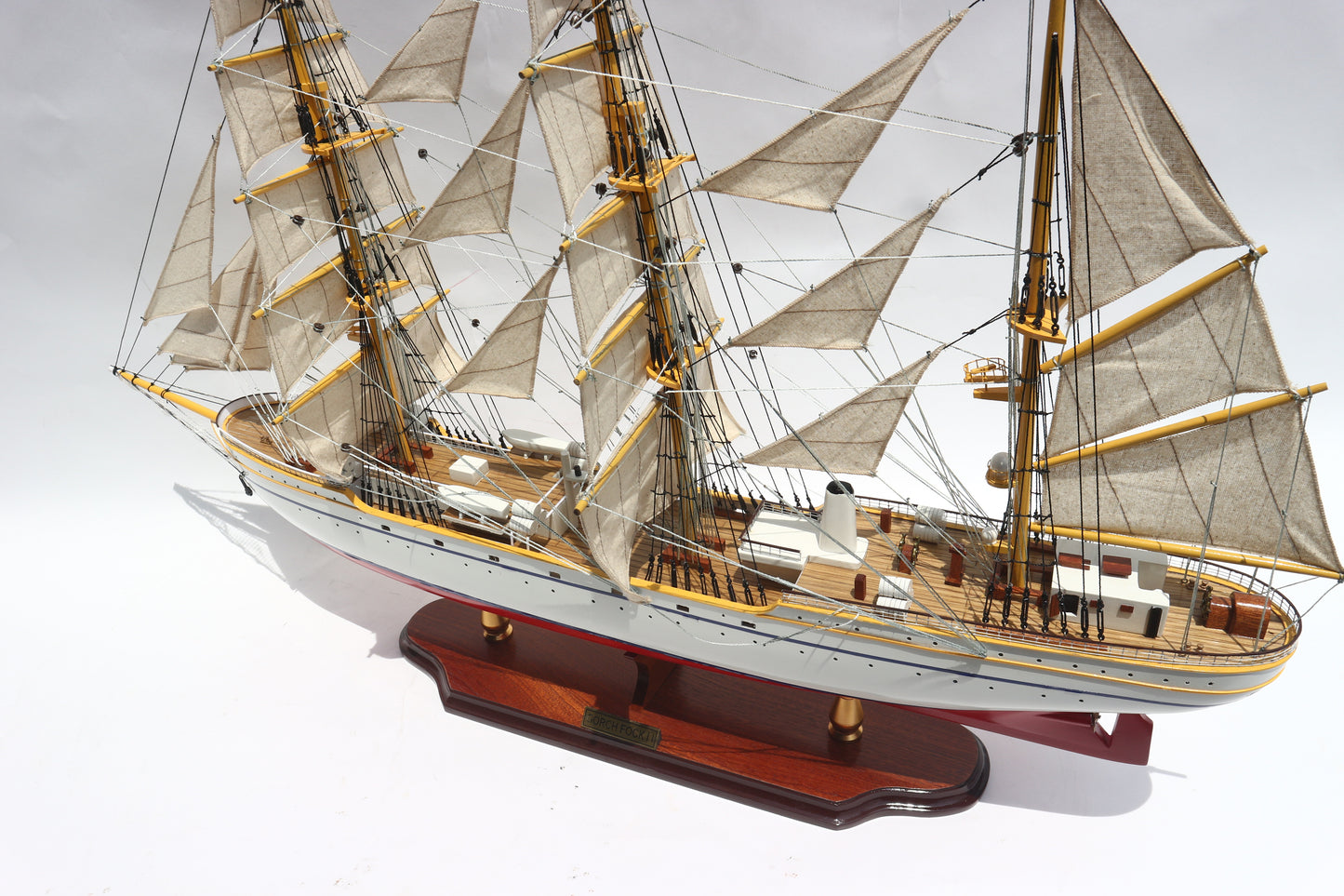 GORCH FOCK II / ship model / handmade / Compass Models