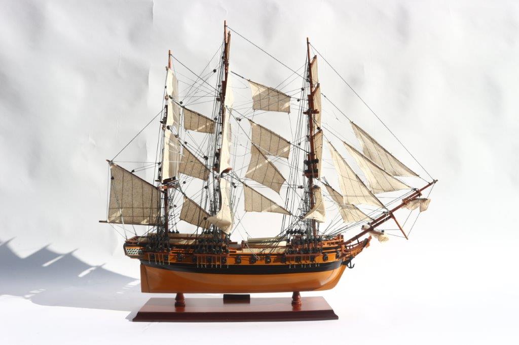 HMS ESSEX / ship model / handmade / Compass models