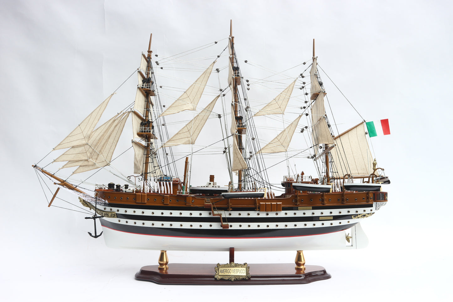 AMERIGO VESPUCCI / ship model / handmade / Compass Models