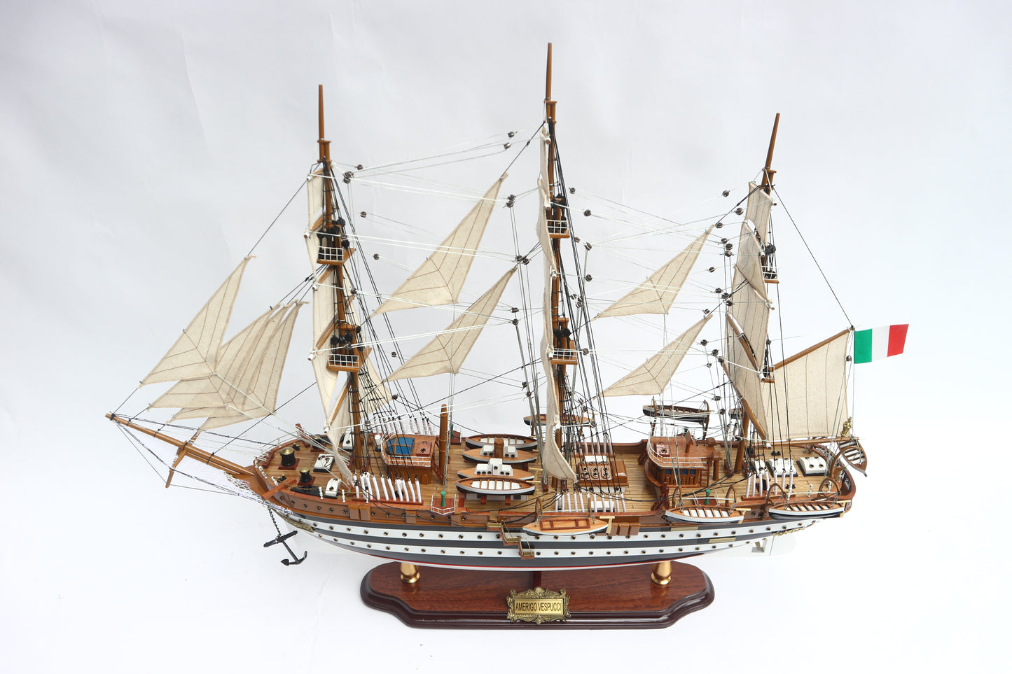 AMERIGO VESPUCCI / ship model / handmade / Compass Models