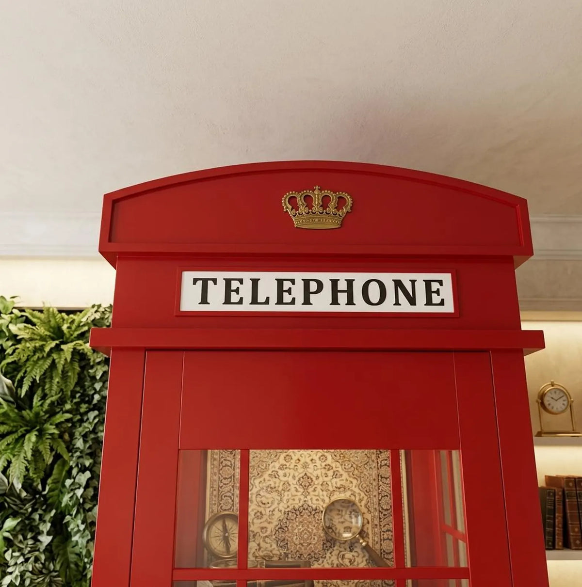 Telefonzelle / Englischer Stil / Hochzeitsdeko