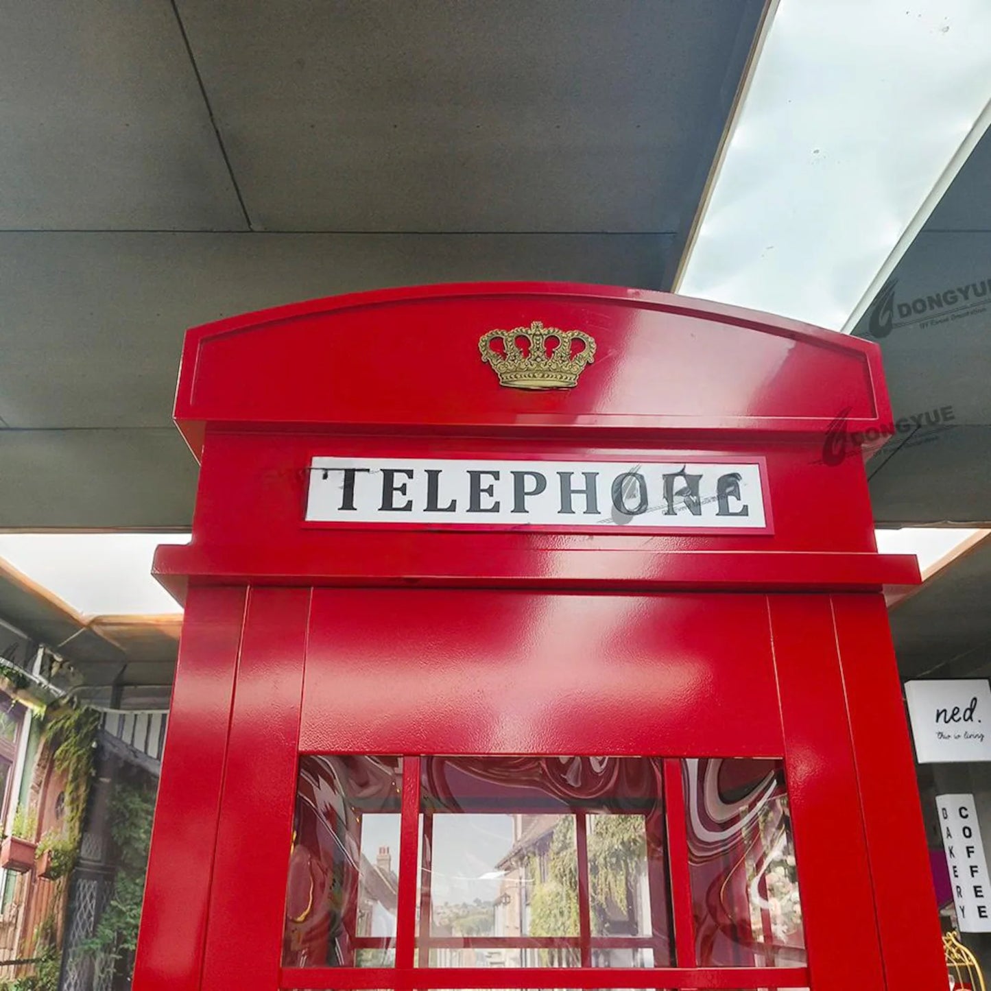 Telefonzelle / Englischer Stil / Hochzeitsdeko